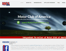 Tablet Screenshot of motorclubamerica.org